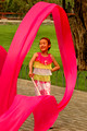 Ribbon Twirling Girl at Temple of Heaven
